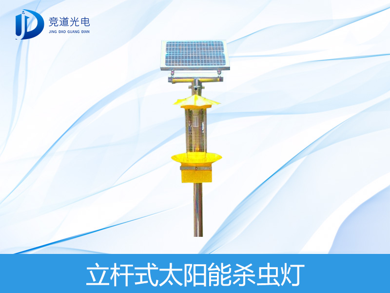 立杆式太阳能杀虫灯